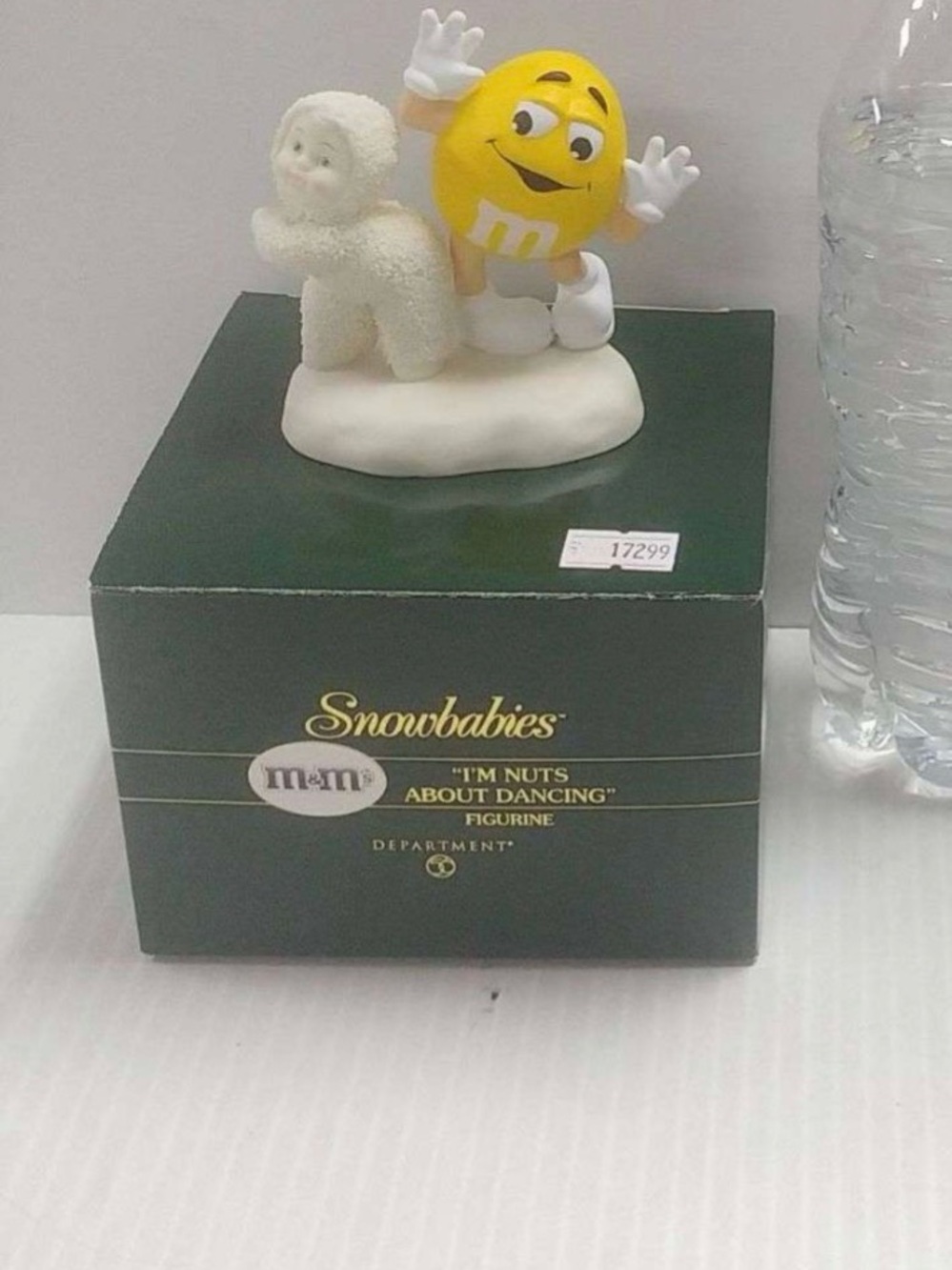 Snowbabies Dept 56 M&Ms I'm Nuts About Dancing Figurine 2004 VTG RARE Kyle Busch